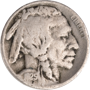 1925-S Buffalo Nickel Main Image