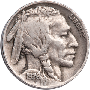 Five Cent Piece - Buffalo - 1926 F Main Image