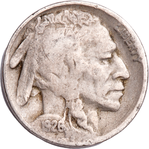 Five Cent Piece - Buffalo - 1926 CIRC Main Image
