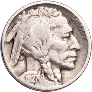 Five Cent Piece - Buffalo - 1927 CIRC Main Image