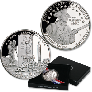 2011 U.S. Army Commemorative Clad Half Dollar Main Image