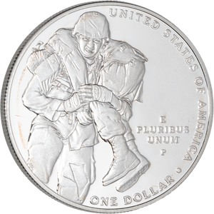 2011-P Medal of Honor Silver Dollar Main Image