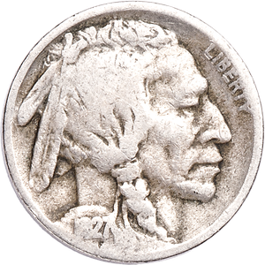 Five Cent Piece - Buffalo - 1927-S CIRC Main Image