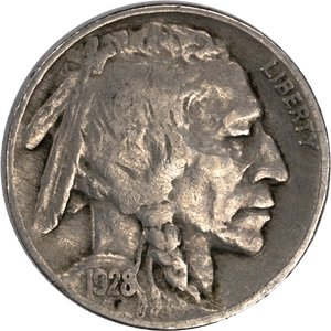 Five Cent Piece - Buffalo - 1928 F Main Image