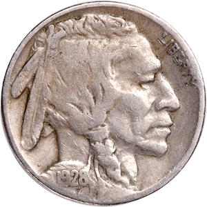 Five Cent Piece - Buffalo - 1928-S CIRC Main Image