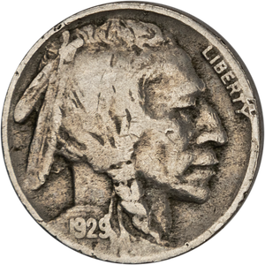 1929-D Buffalo Nickel Main Image