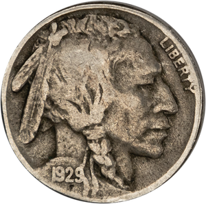 1929-S Buffalo Nickel Main Image