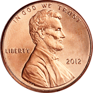 2012 Lincoln Head Cent Main Image
