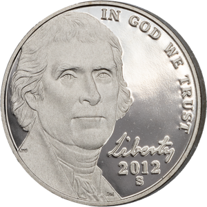 2012-S Jefferson Nickel Main Image