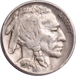 1934 Buffalo Nickel F Main Image