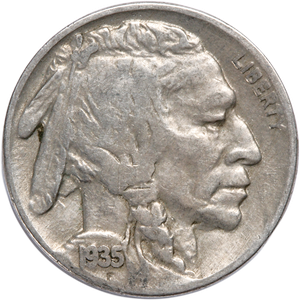 Five Cent Piece - Buffalo - 1935 F Main Image