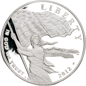 2012 Star-Spangled Banner Silver Dollar Commemorative Main Image
