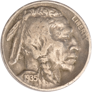 Five Cent Piece - Buffalo - 1935-D F Main Image