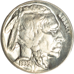 1935-D Buffalo Nickel Main Image