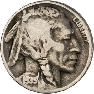 1935-D Buffalo Nickel Main Image