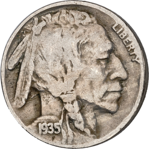 1935-S Buffalo Nickel Main Image
