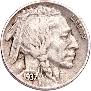 Five Cent Piece - Buffalo - 1937 F Main Image