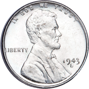 1943-S Lincoln Head Cent, Zinc-Coated Steel Main Image