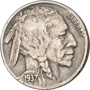 1937-D Buffalo Nickel Main Image