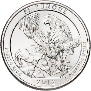 2012-S Unc. El Yunque National Forest Quarter Main Image