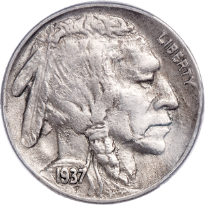 1937-D Buffalo Nickel, 3-Legged Variety Main Image