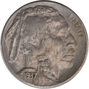 Five Cent Piece - Buffalo - 1937-S AU50 Main Image