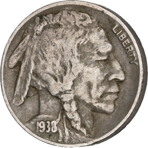 1938-D Buffalo Nickel Main Image
