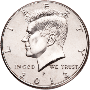 2013-P Kennedy Half Dollar Main Image