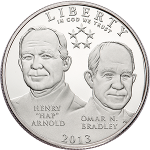 2013-S 5-Star Generals Clad Half Dollar Main Image