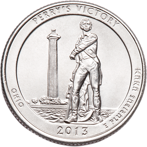 2013-S Unc. Perry's Victory & International Peace Memorial Quarter Main Image