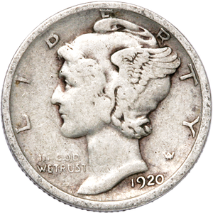 1920 Mercury Dime VG | Littleton Coin Company