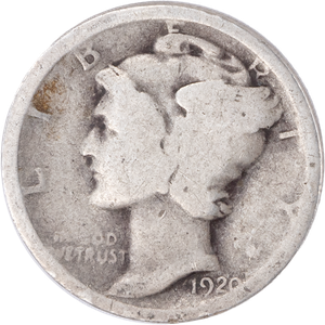 1920-D Mercury Dime Main Image