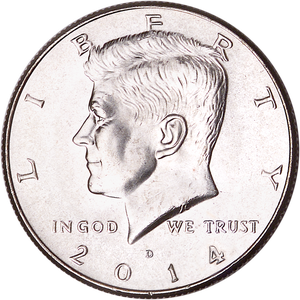 2014-D Kennedy Half Dollar Main Image
