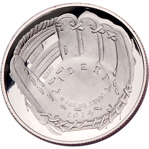 2014 National Baseball Hall of Fame Silver Dollar Main Image