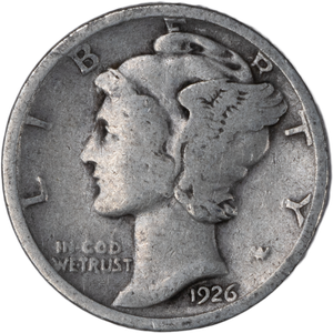 1926 Mercury Dime Main Image