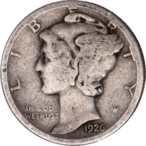 1926-D Mercury Dime Main Image