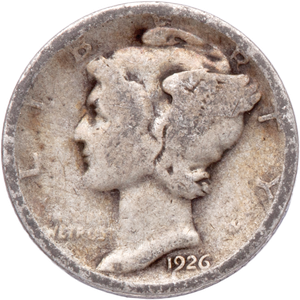 1926-D Mercury Dime CIRC Main Image