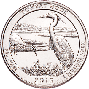 2015-S Unc. Bombay Hook National Wildlife Refuge Quarter Main Image