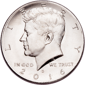 2016-D Kennedy Half Dollar Main Image