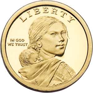 2016-S Native American Dollar Main Image