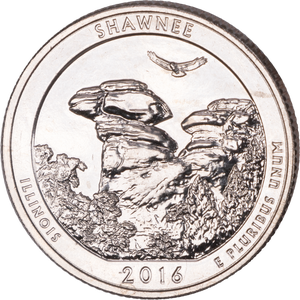 2016-S Unc. Shawnee National Forest Quarter Main Image