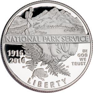 2016-S National Park Service Clad Half Dollar Main Image