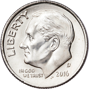 2016-D Roosevelt Dime Main Image