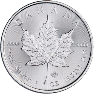 2017 Canada Silver $5 Maple Leaf Main Image