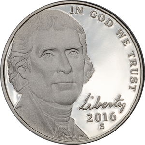 2016-S Jefferson Nickel Main Image