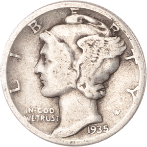 1935 Mercury Dime G Main Image