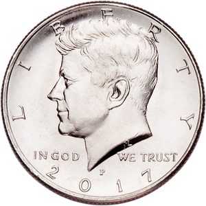 2017-P Kennedy Half Dollar Main Image