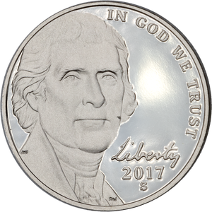 2017-S Jefferson Nickel Main Image