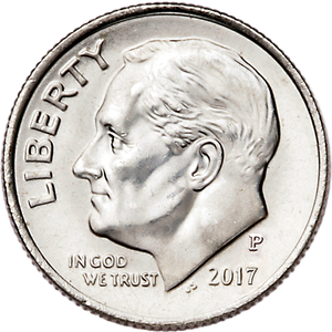 2017-P Roosevelt Dime Main Image