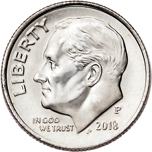 2018-P Roosevelt Dime Main Image
